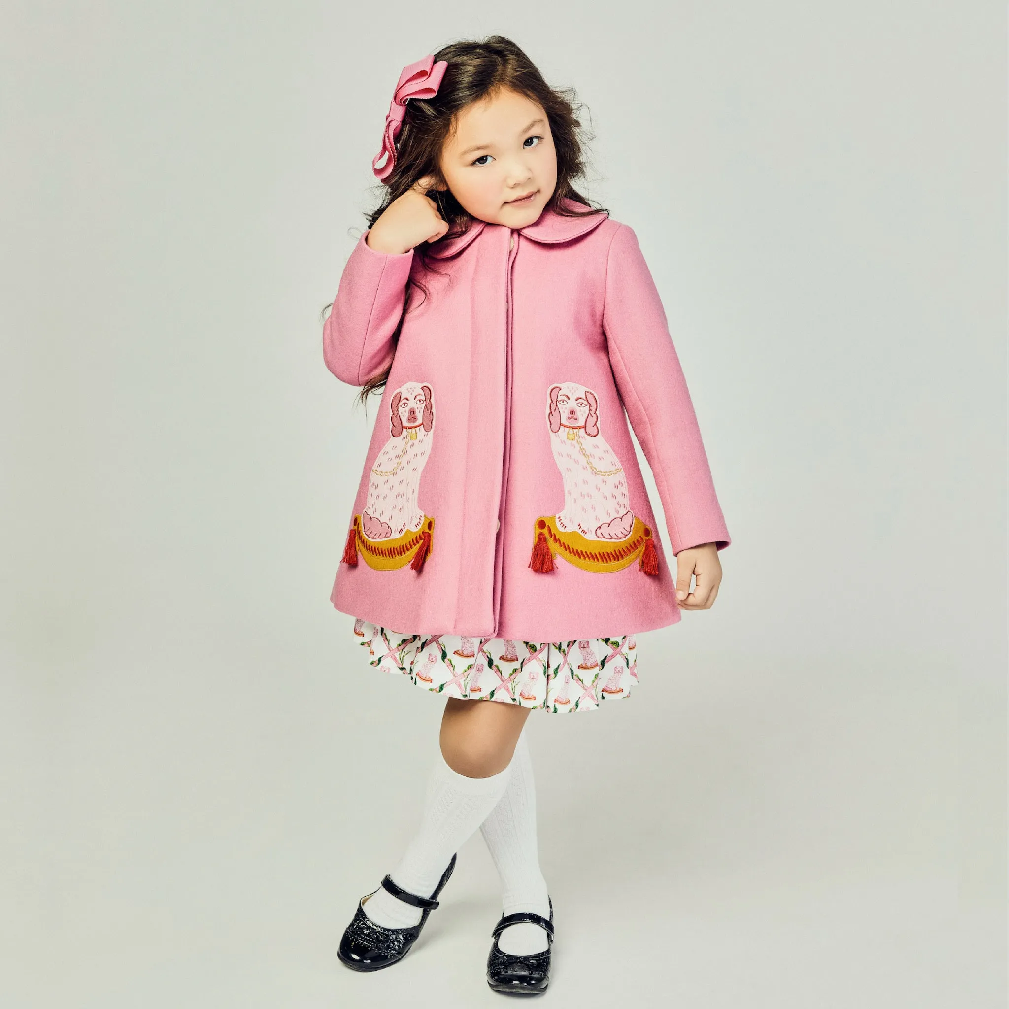 Girls Buffy and Muffy Coat - Willa Heart Collection