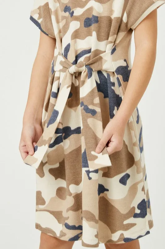 GIRLS Liza Camo Dress