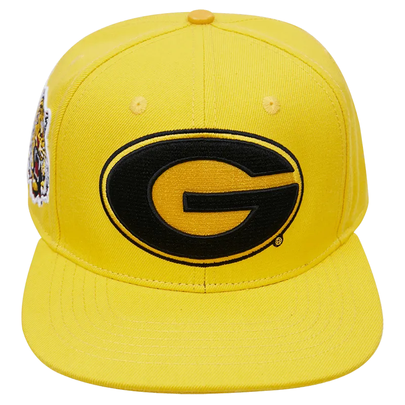 GRAMBLING STATE UNIVERSITY CLASSIC UNISEX WOOL SNAPBACK HAT (YELLOW)