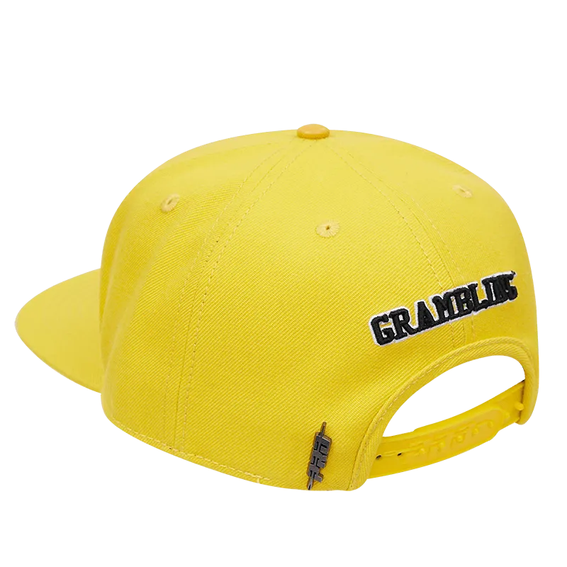 GRAMBLING STATE UNIVERSITY CLASSIC UNISEX WOOL SNAPBACK HAT (YELLOW)