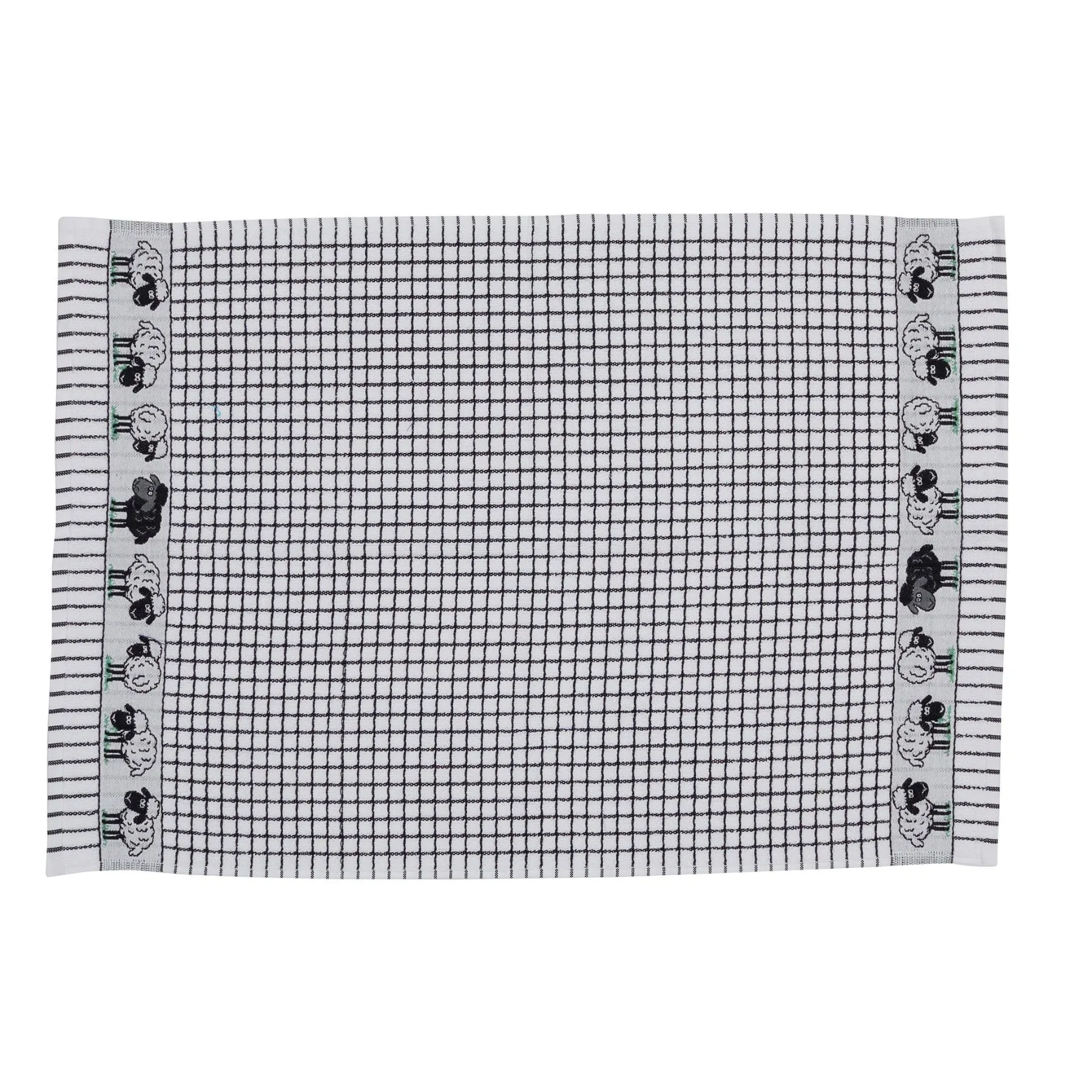 Jacquard Patterned Cotton Terry Tea Towel