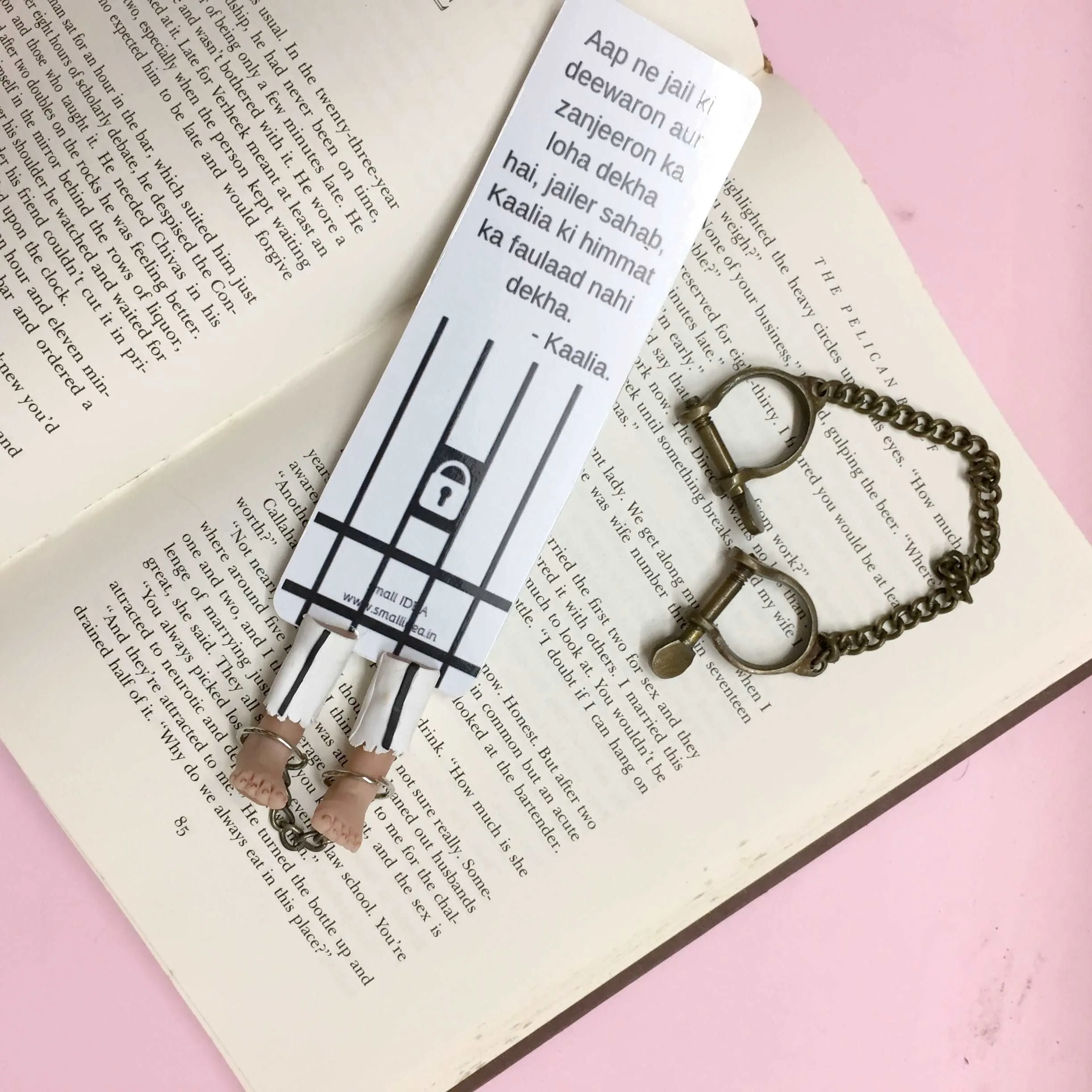 Kalia Movie Jailbreak Dailouge Handmade Miniature Leggy Bookmark