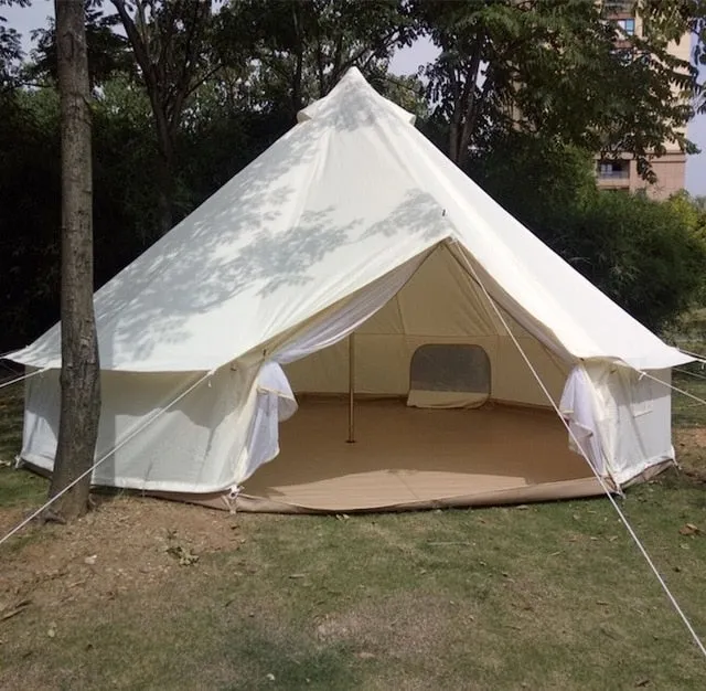 Luxury Camping Tent, Glamping Tent Oxford Cloth Waterproof and Mildew Proof Different Sizes