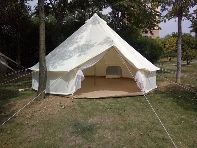 Luxury Camping Tent, Glamping Tent Oxford Cloth Waterproof and Mildew Proof Different Sizes