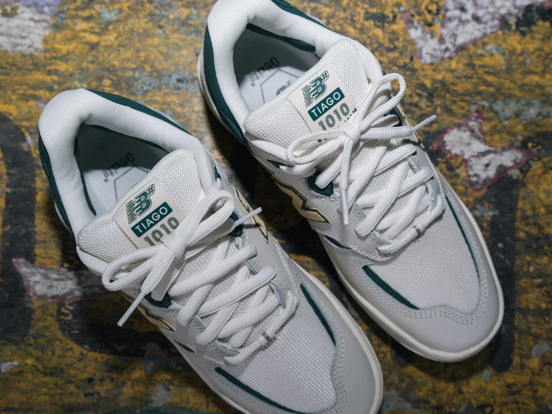 New Balance Numeric Tiago Lemos 1010 'White/Green' -Originally $110.00