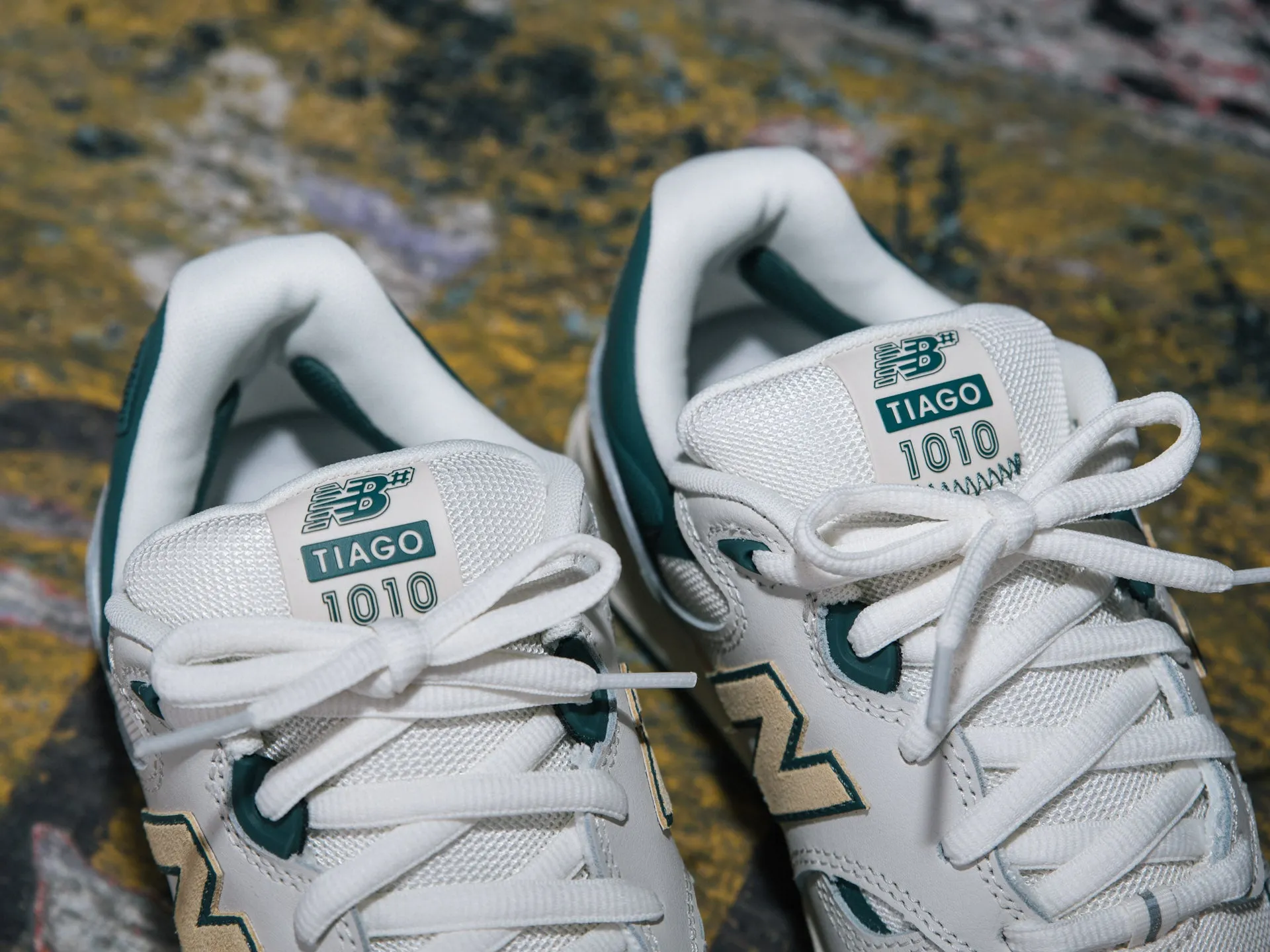 New Balance Numeric Tiago Lemos 1010 'White/Green' -Originally $110.00