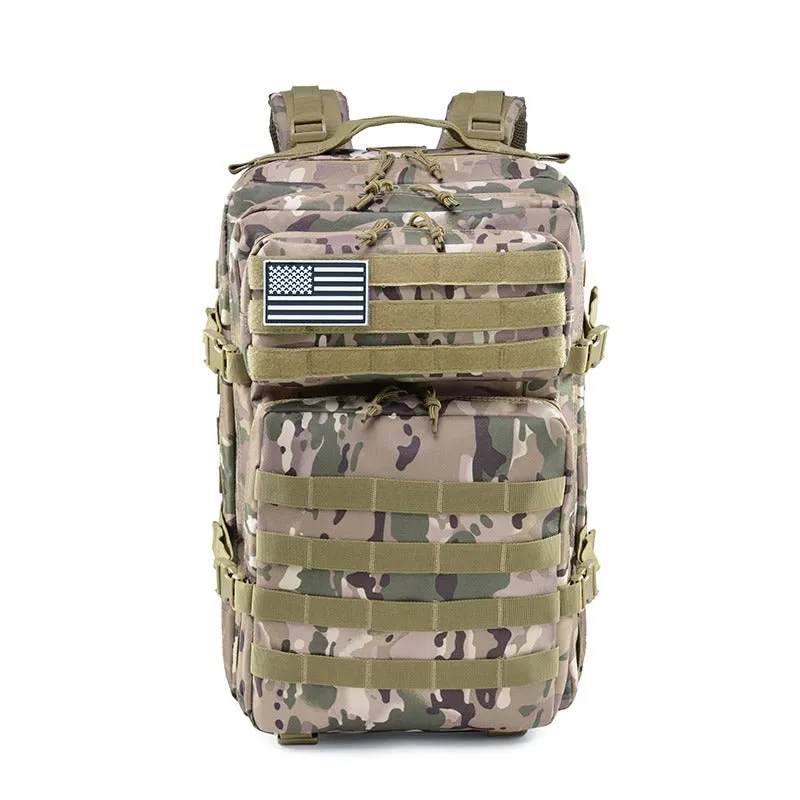 New Trending Portable Molle Bag 45L Mountain Travel Luggage Oxford Tactical Backpack |