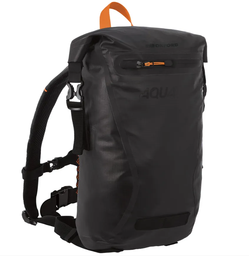 Oxford Aqua Waterproof EVO Black Backpack 22L