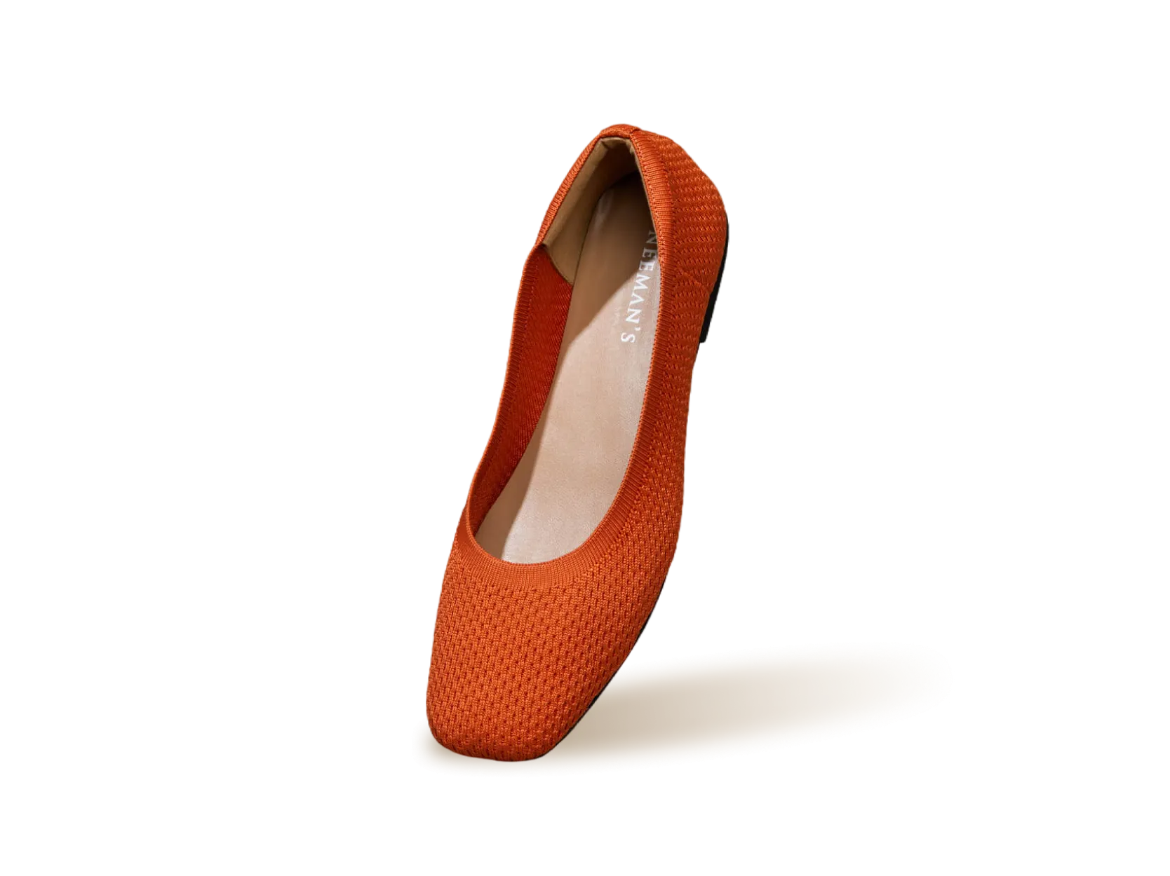 Plush Square Flats : Apricot