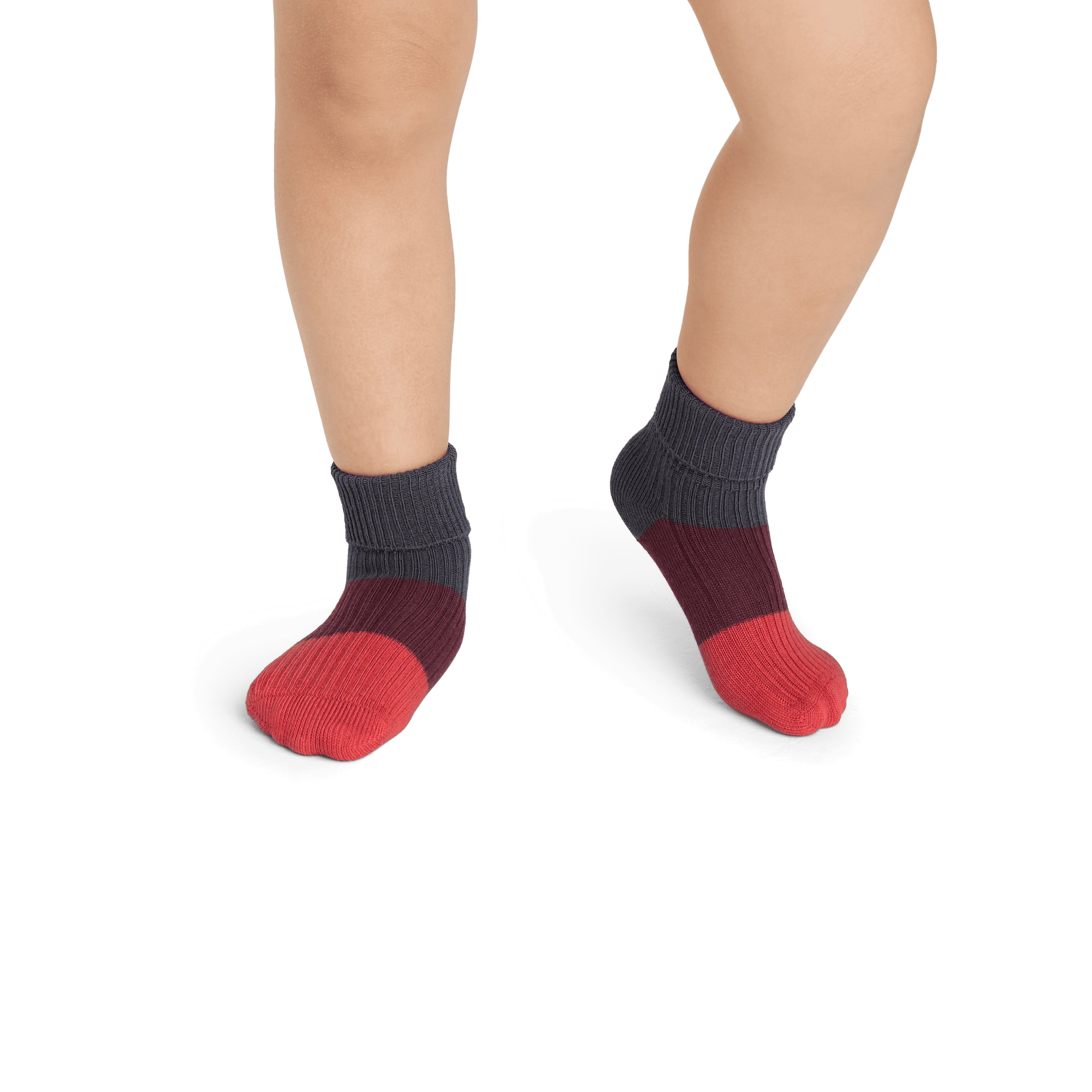 Toddler Lightweight Ribbed Calf Sock 4-Pack