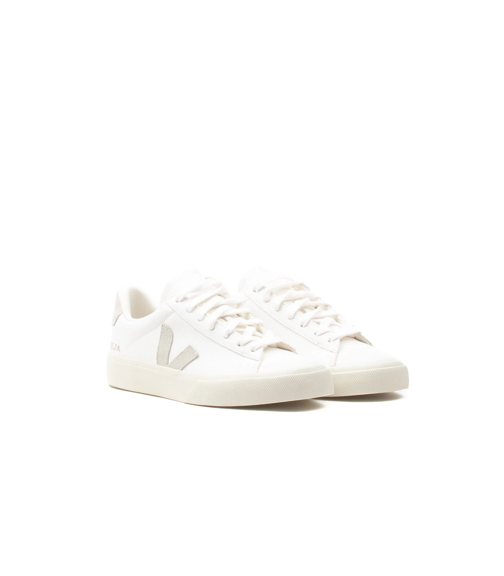 Veja Chromefree Leather Extra White Natural-Suede Women