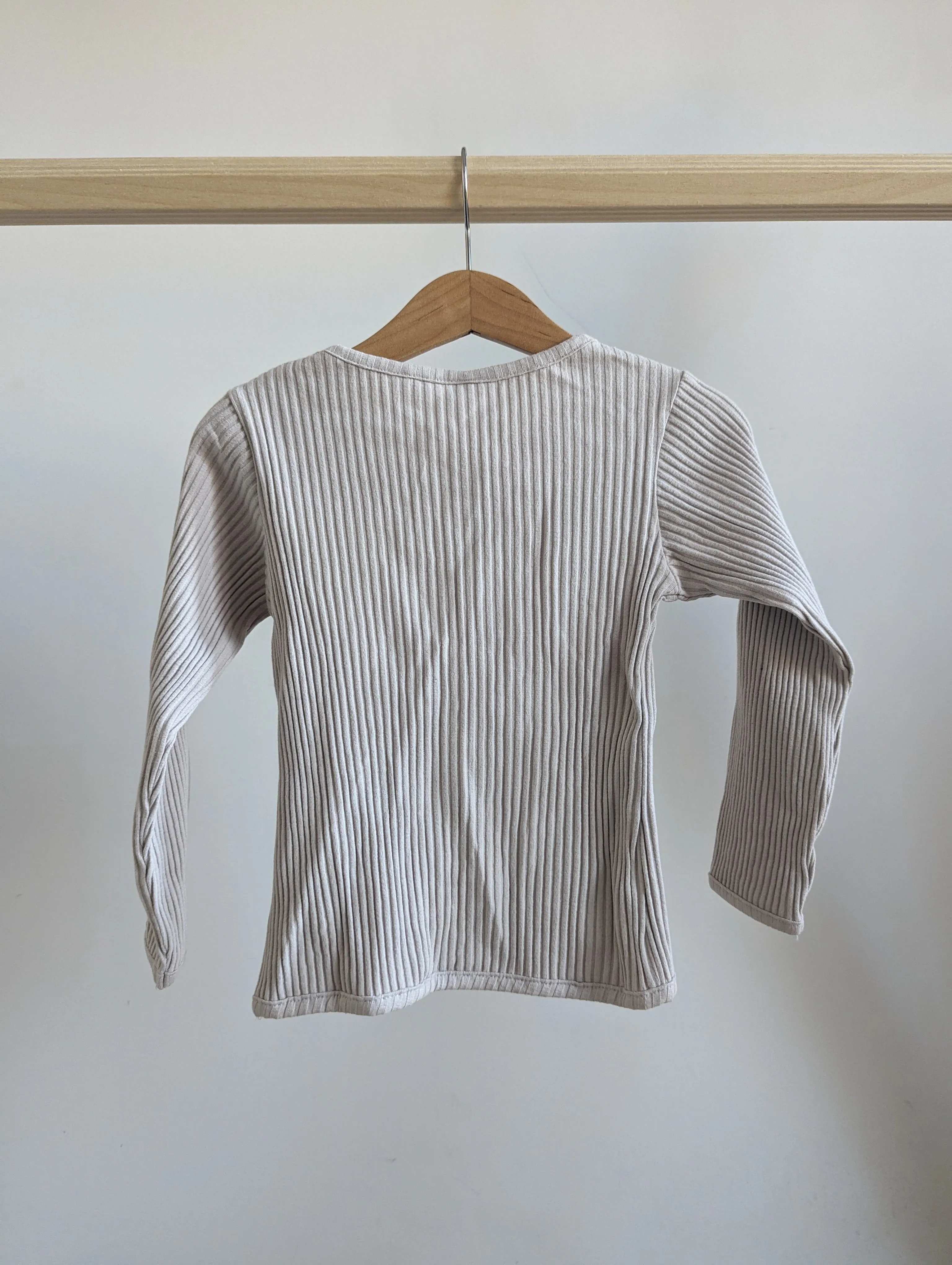 Zara Ribbed Long Sleeve T-Shirt (18-24M)- New with Tags